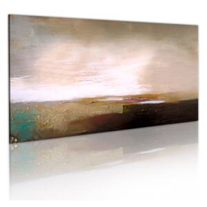 Bimago Ručně malovaný obraz - After the storm 120x60 cm
