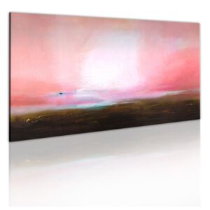 Bimago Ručně malovaný obraz - Remote horizon 120x60 cm