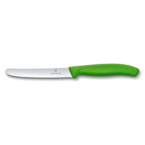 Victorinox Swiss Classic Tomato kuchyňský nůž 11 cm zelená