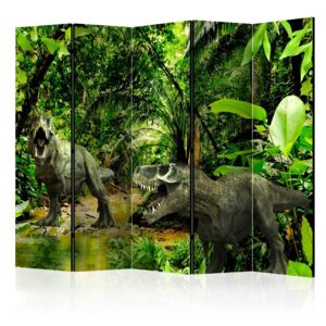 Paraván - Dinosaursn the Jungle 225x172 cm