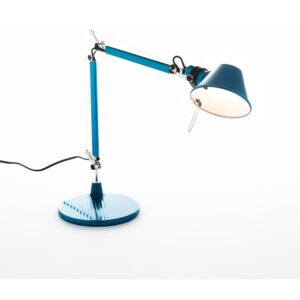 Artemide A011850 Tolomeo Micro Table modrá stolní lampa