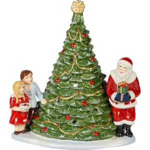 Villeroy & Boch Christmas Toys svícen, Santa u stromečku, 23 cm