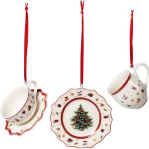 Villeroy & Boch Toy´s Delight Decoration vánoční závěsná dekorace, 3 ks
