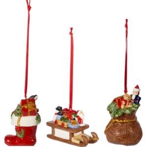 Villeroy & Boch Nostalgic Ornaments vánoční závěsná dekorace Dárky, 3 ks