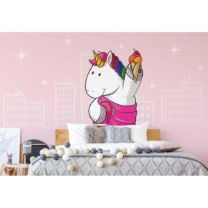 Fototapeta - Unicorn Pink Vliesová tapeta - 416x254 cm