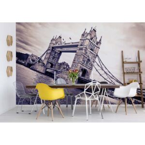 Fototapeta - London Tower Bridge I. Vliesová tapeta - 250x104 cm