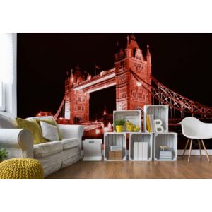 Fototapeta - London Tower Bridge III. Vliesová tapeta - 416x254 cm