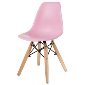 Abu skandinávská dětské židle - růžový