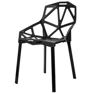 Azur loftová židle černá