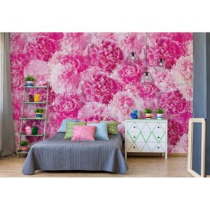 Fototapeta - Pretty Pink Flowers Vliesová tapeta - 206x275 cm