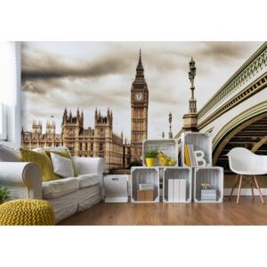 Fototapeta - Houses Of Parliament London City I. Vliesová tapeta - 368x254 cm