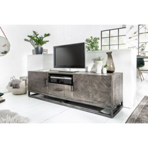 Designový TV stolek Allen Home 160 cm, šedé mango