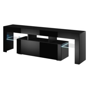 Televizní stolek TORO 138 černý lesk