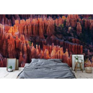 GLIX Fototapeta - Bryce Canyon At Sunset Vliesová tapeta - 416x290 cm