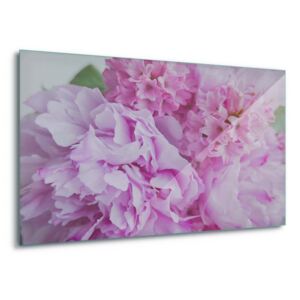 Skleněný obraz - Layers Of Pink 100x75 cm