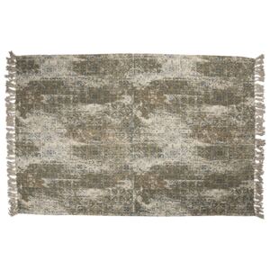 Bavlněný koberec ve vintage stylu s třásněmi - 140*200 cm