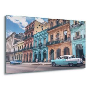 Skleněný obraz - Havanna Retro 100x75 cm