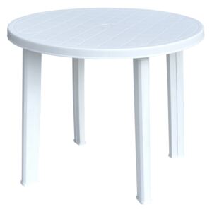 ProGarden TONDO stůl plastový - bílý