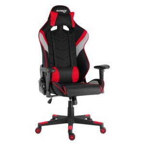 Herní židle RACING PRO ZK-021 TEX černo-červená