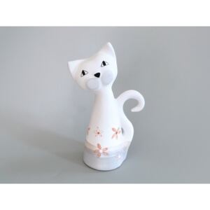 Keramika Andreas® Kočka malá - kvítky