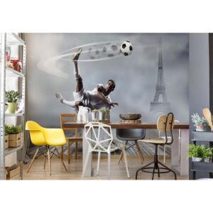 Fototapeta GLIX - Football Player Paris + lepidlo ZDARMA Vliesová tapeta - 254x184 cm