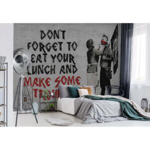 Fototapeta - Banksy Graffiti I. Vliesová tapeta - 368x254 cm