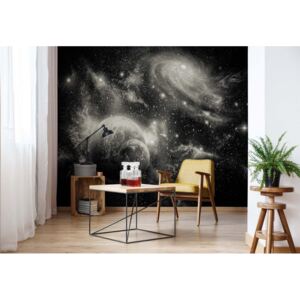 Fototapeta - Planets Galaxy Outer Space I. Vliesová tapeta - 416x254 cm