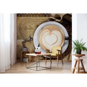 Fototapeta - Coffee Design London Vliesová tapeta - 254x184 cm