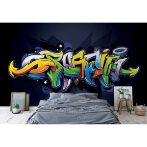 GLIX Fototapeta - Graffiti Street Art IV. Vliesová tapeta - 416x254 cm