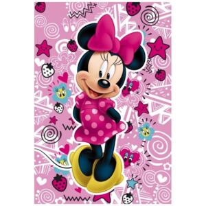 Star (Italy) • Dětská fleecová / flísová deka pro holky Minnie Mouse - Disney - 100 x 150 cm