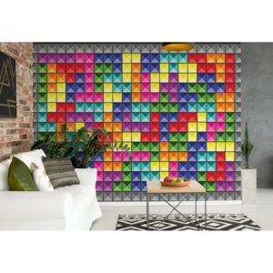 GLIX Fototapeta - Tetris I. Vliesová tapeta - 416x254 cm