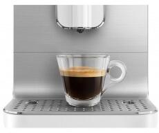SMEG Automatický kávovar na espresso 19 barů / 1,4l bílá BCC01WHMEU