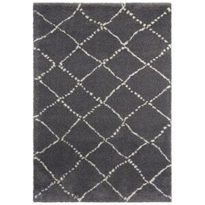 Mint Rugs - Hanse Home koberce Kusový koberec Allure 104403 Darkgrey/Cream - 80x150 cm