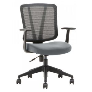 Kancelářská židle Thalia 1+1 zdarma šedá
