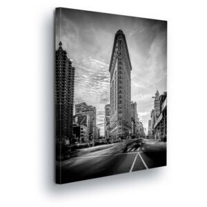 GLIX Obraz na plátně - Černobílý New York III 60x40 cm