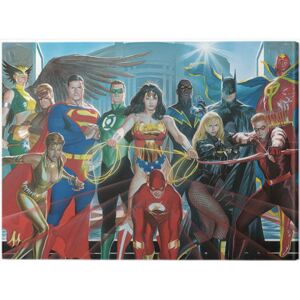 Obraz na plátně Liga spravedlnosti - Characters, (80 x 60 cm)