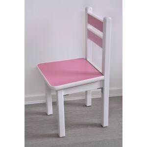 Vingo Dětská růžová židlička otevírací s přihrádkou