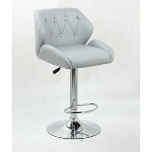 Barová židle PALERMO - šedá