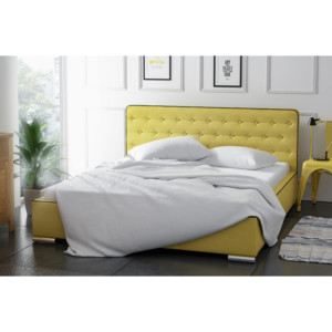 Čalouněná postel TRONSO + matrace DE LUX, 200x200, madryt 120