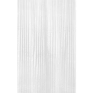 Sprchový závěs Sapho Aqualine polyester bílá 180x200 cm ZP001