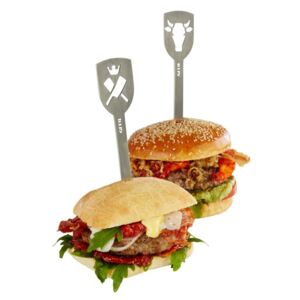 Hamburgerové špízy TORRO, 2 kusy (sekáček / býk) - GEFU
