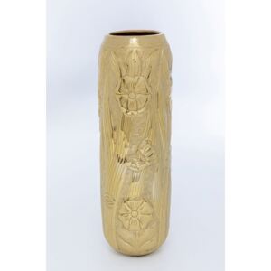 KARE DESIGN Vysoká zlatá hliníková váza Meadow 63cm