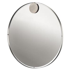 Nástěnné zrcadlo z nerezové oceli Zone Ring, ø 50 cm