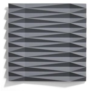 Šedá silikonová podložka pod hrnec Zone Origami Yato, 16 x 16 cm