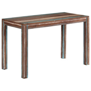 Jídelní stůl z masivního dřeva vintage 118 x 60 x 76 cm