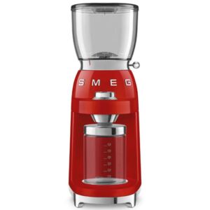 SMEG 50\'s Retro Style mlýnek na kávu červený CGF01RDEU