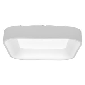 Ecolite Bílé LED stropní/nástěnné svítidlo hranaté 40W