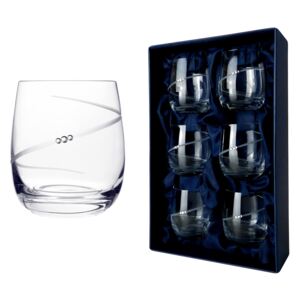 Silhouette - skleničky na whisky se Swarovski® Elements | sada 6 sklenic