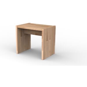 Noční stolek FLEX - Dřevo: Buk Cink, Povrchová úprava: Olejování BUK 102