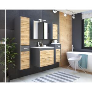 Comad Ibiza Antracit 60 koupelnová sestava vč. keramického umyvadla Typ nábytku: Set